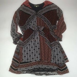 Gianni Bini Women’s  Red & Black Short Dress